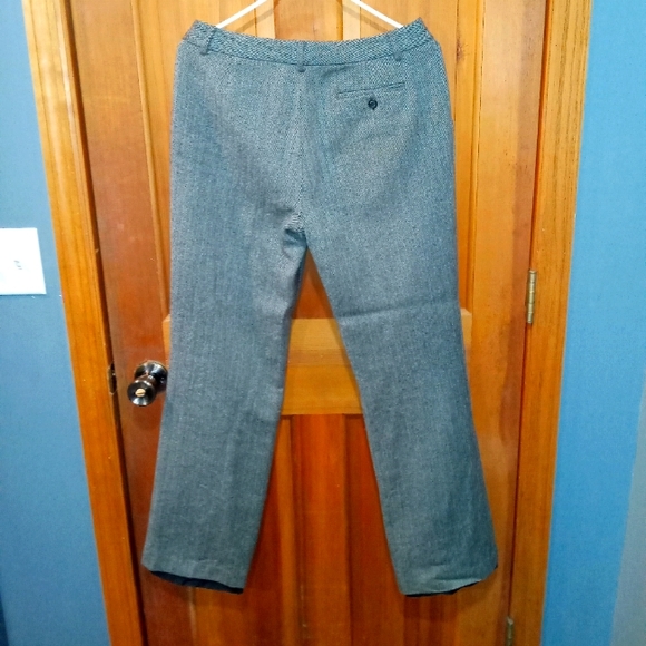 Chaps 100% wool dress pants herringbone size 6 - Picture 2 of 3